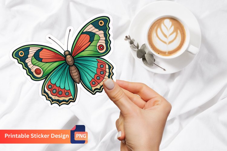 Cute Butterfly Clipart Image 8