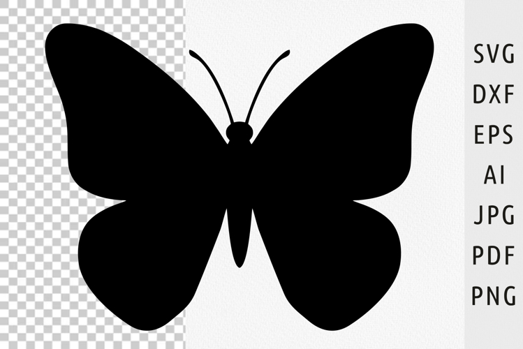 Flying butterfly svg Butterfly silhouette svg for laser cut