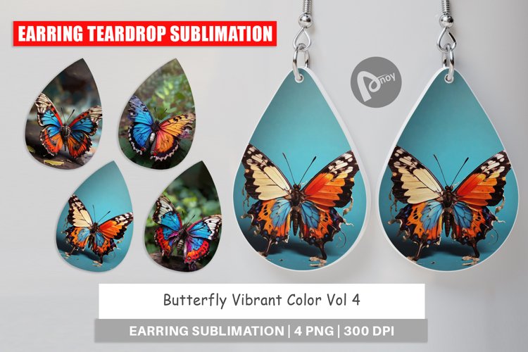 Butterfly Sublimation Designs Image 7