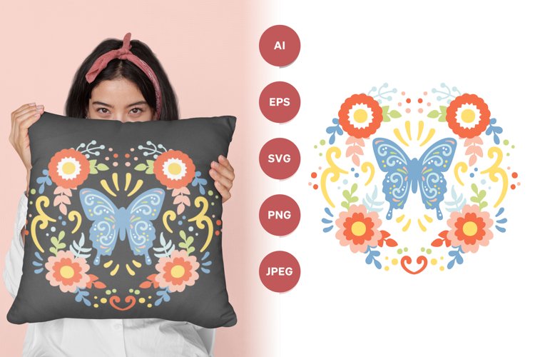 Cute Butterfly Clipart Image 11