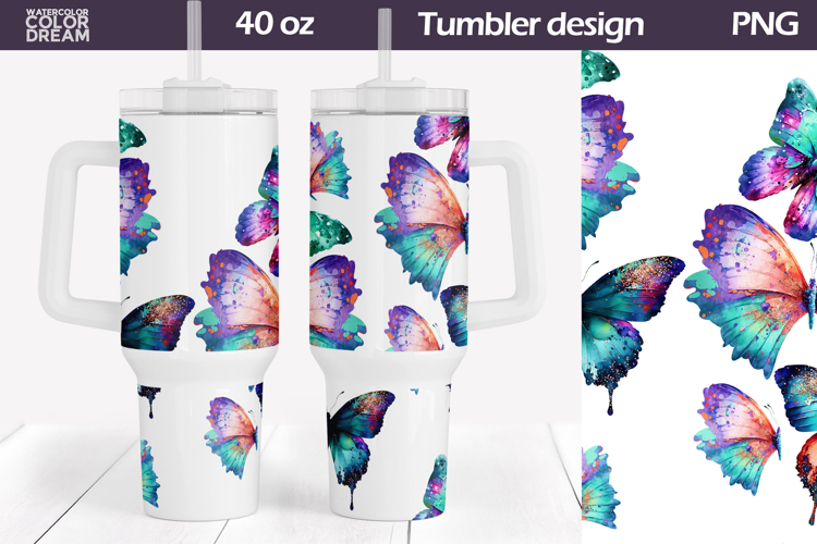 Watercolor Butterfly Clipart Image 22