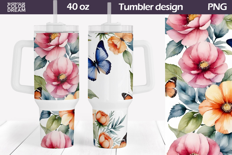 Watercolor Butterfly Clipart Image 7