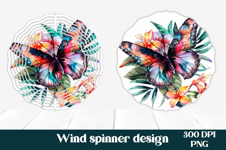 Butterfly wind spinner | Flower wind spinner