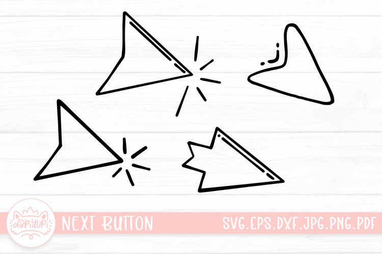 Arrow button svg Image 6