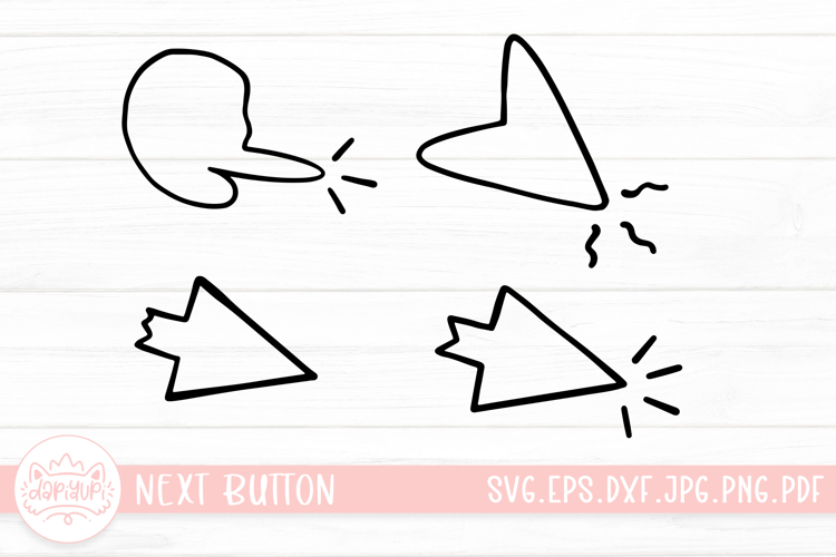 Arrow button svg Image 7