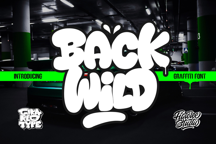 Back Wild - Fun Graffiti Font