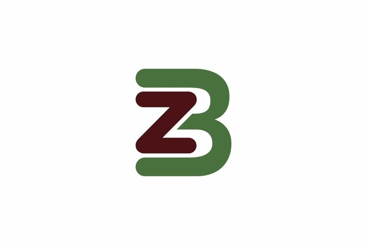 BZ ZB Logo design vector template example image 1