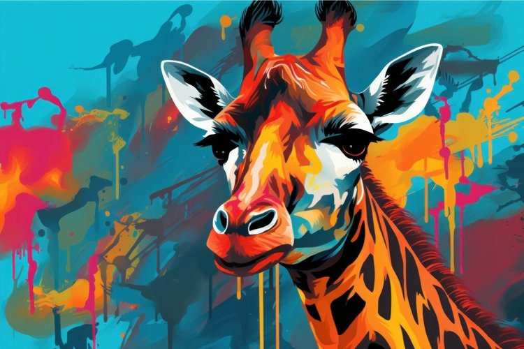 Giraffe Clipart Image 23