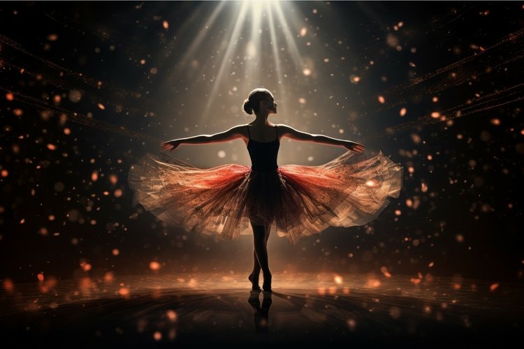 Ballerina Clipart Image 2