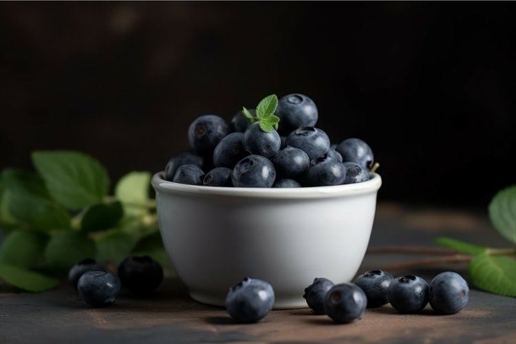 Blueberries Clipart Image 21