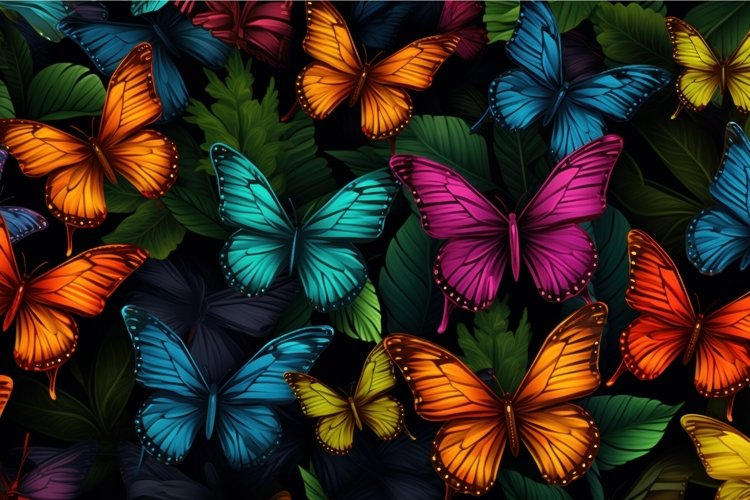 Pink Butterfly Clipart Image 3