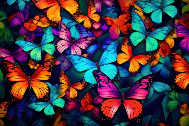 Pink Butterfly Clipart Image 2