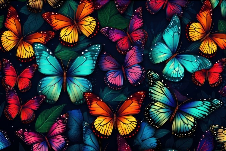 Pink Butterfly Clipart Image 5