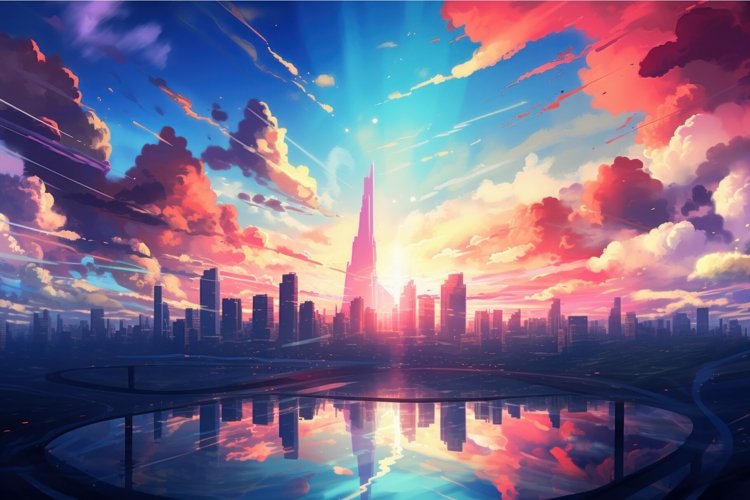 City Skyline Clipart Image 15