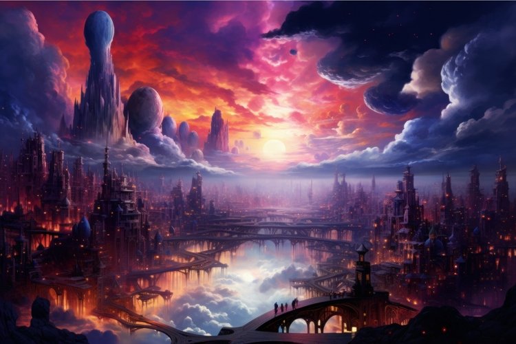 City Skyline Clipart Image 14