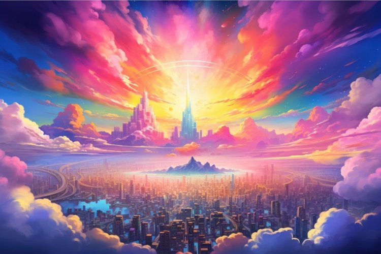 City Skyline Clipart Image 13