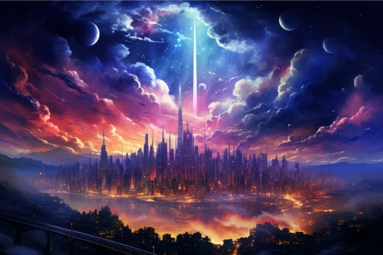 City Skyline Clipart Image 6