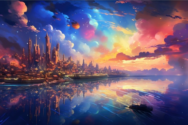 City Skyline Clipart Image 23