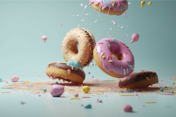Doughnut Clipart Image 3