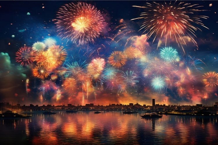 Fireworks Background Image 9