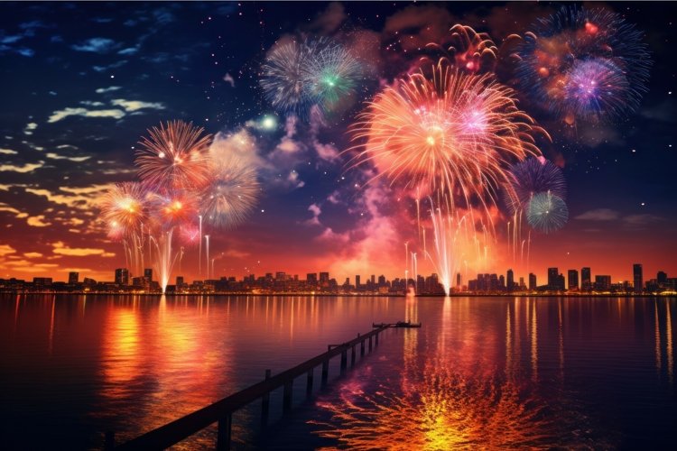 Fireworks Background Image 8