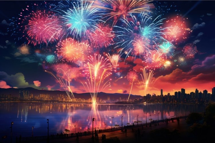 Fireworks Background Image 7