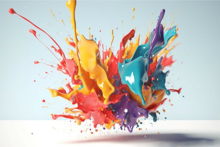Color Splash Background Image 24