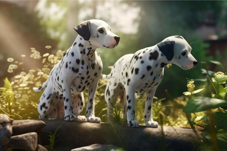Dalmatian Clipart Image 20