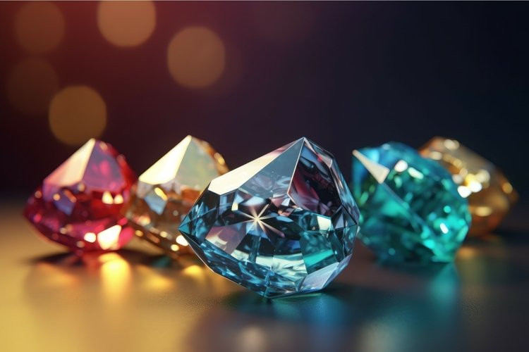 Diamond Background Image 3