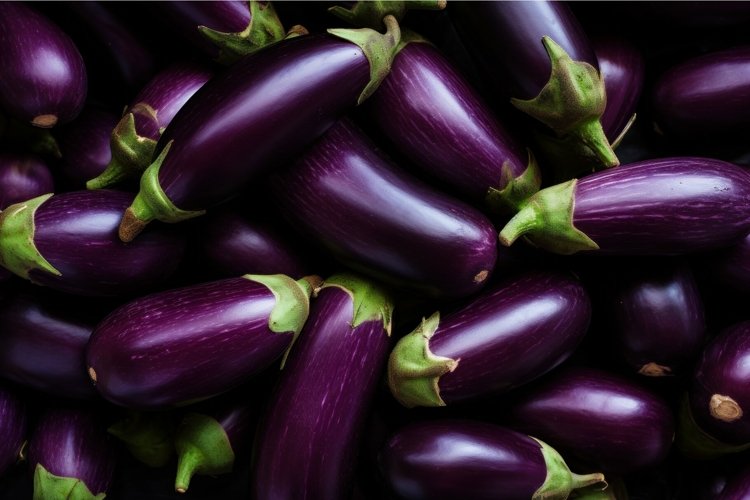 Eggplant vegetables. Generate Ai