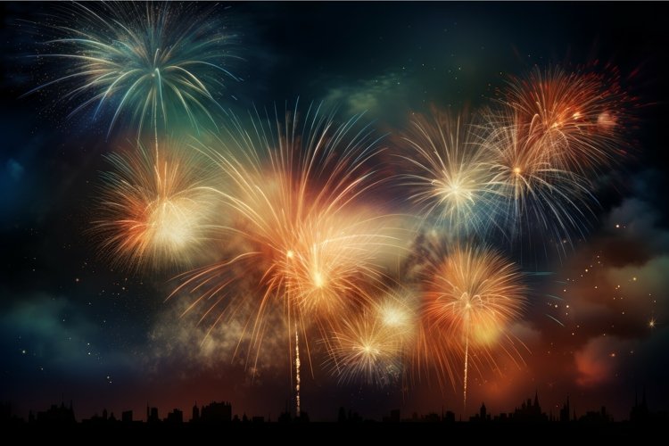 Fireworks Background Image 15