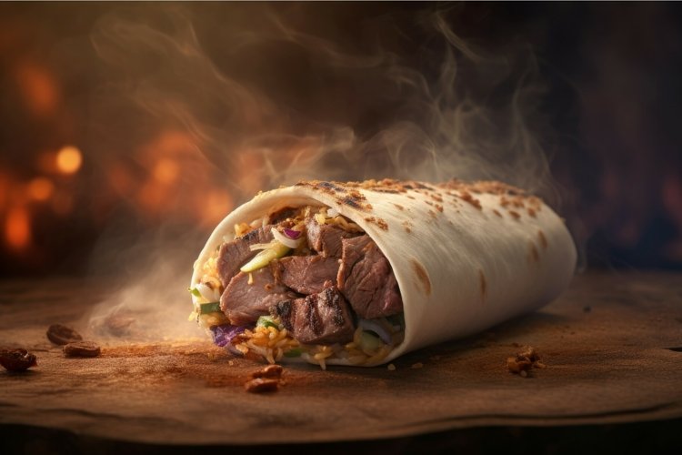 Fresh donner grilled. Generate Ai example image 1