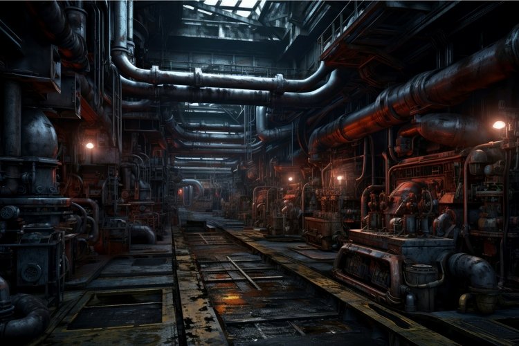 Factory Clipart Image 4