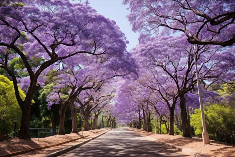 Purple Flower Clipart Image 7