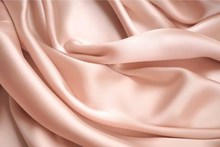 Pink satin. Generate Ai