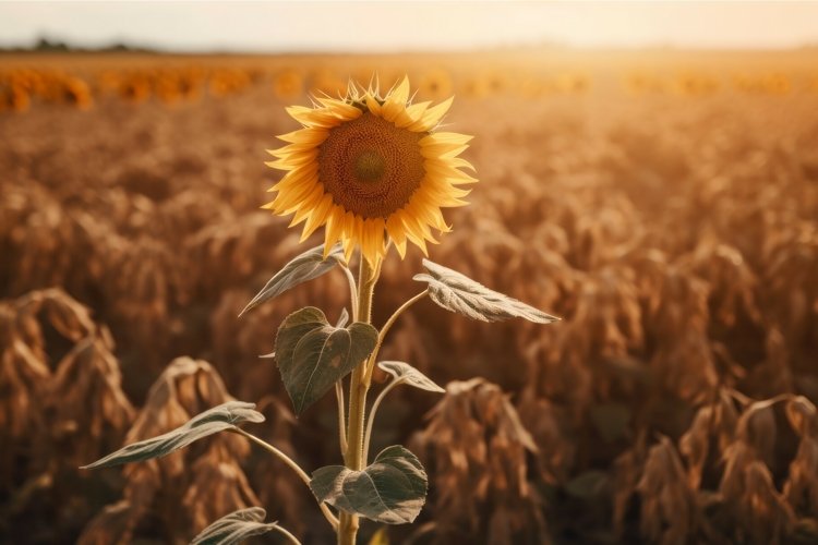 Sunflower Clipart Image 10