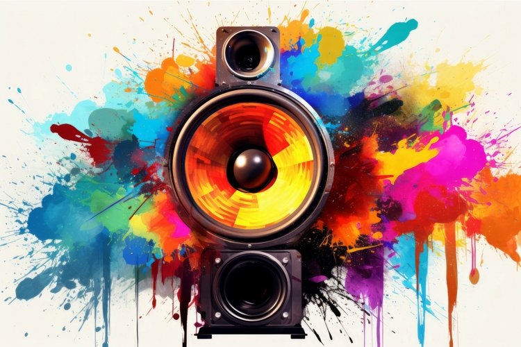 Speaker Clipart Image 9