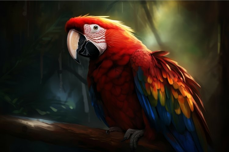 Parrot Clipart Image 11