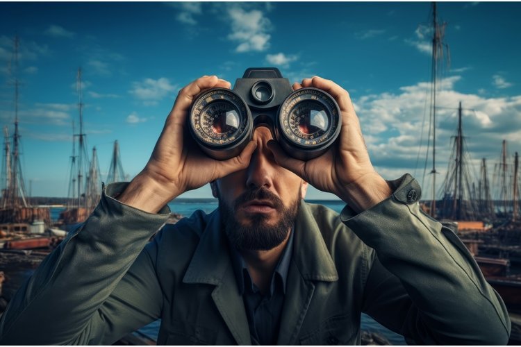Binocular Clipart Image 13