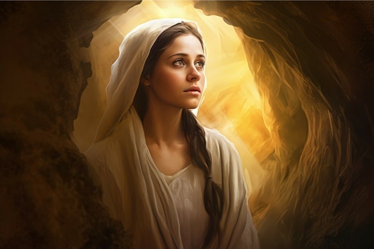 Virgin Mary Clipart Image 21