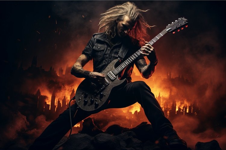 Guitar Clipart Image 16