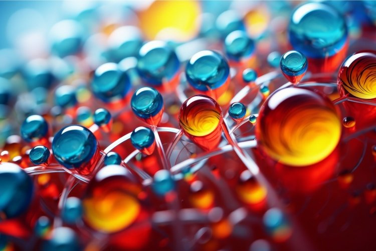 Macro molecules. Generate Ai