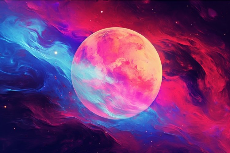 Full Moon Clipart Image 11
