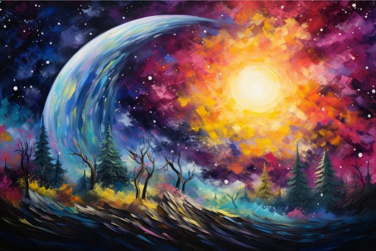 Full Moon Clipart Image 23