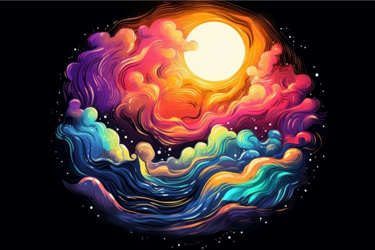 Full Moon Clipart Image 17