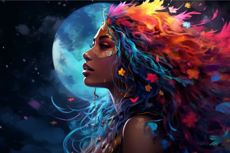 Full Moon Clipart Image 10