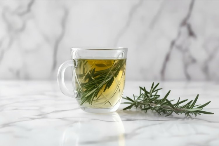 Mug infused tea. Generate Ai