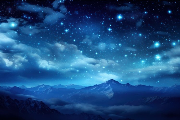 Night Sky Background Image 2