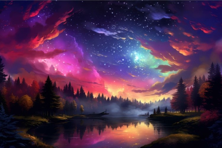 Night Sky Background Image 20