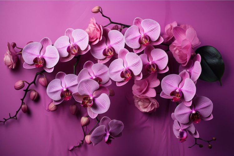 Orchid Clipart Image 14